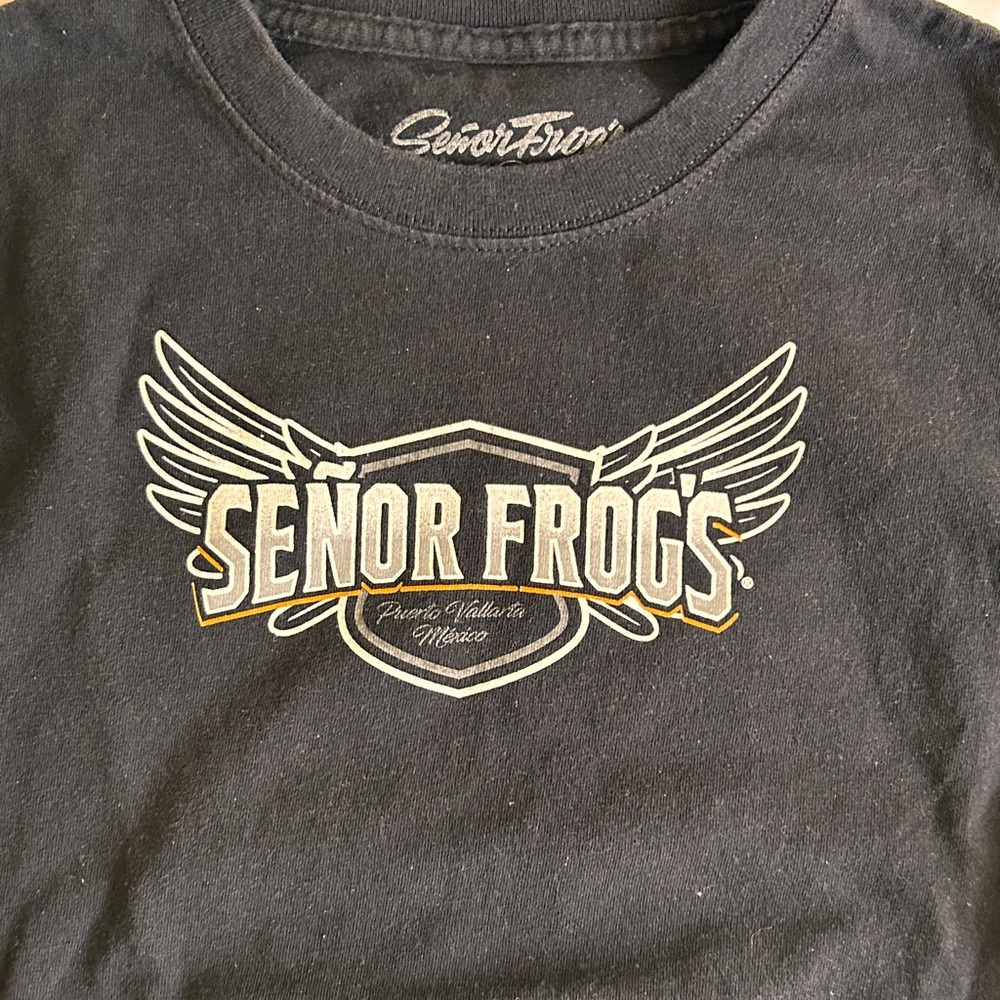 Señor Frog's Black T-Shirt